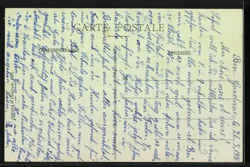 AK Nomaden vor ihrem Zelt