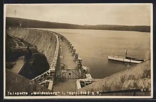 AK Schöneck / Vogtl., Talsperre Muldenberg