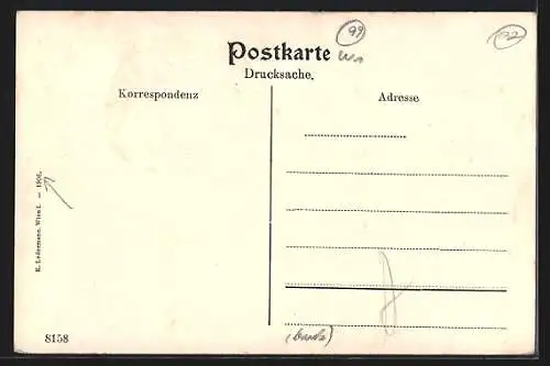 AK Wien, Minoritenplatz mit Minoritenkirche, Statthalterei und Ministerium des Aeussern