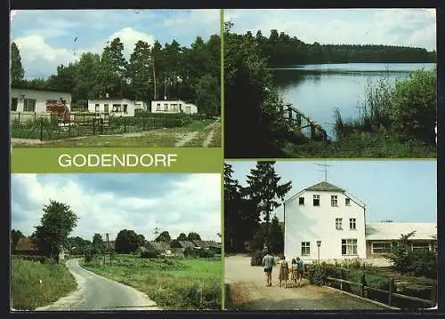 AK Godendorf, Godendorfer Schneidemühle Gaststätte und Ferienheim des VEB Sternradio Berlin