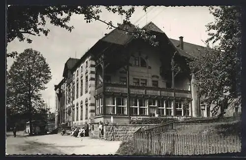 AK Polenz / Neustadt, Gaststätte Erbgericht Polenz