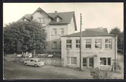 AK Altendorf / Sächs. Schweiz, Gasthaus Heiterer Blick