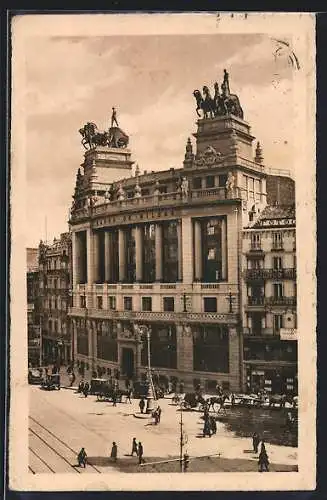 AK Madrid, Banco de Bilbao, Bankansicht