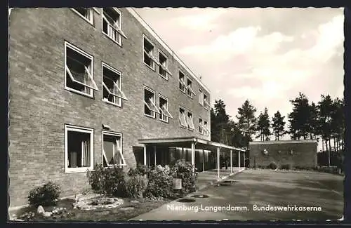 AK Nienburg-Langendamm / Weser, Bundeswehrkaserne, Am Eingang