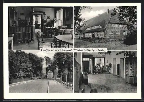 AK Müden / Lüneburger Heide, Gasthaus zum Oertzetal