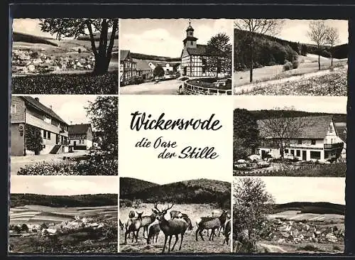 AK Wickersrode, Ortsansichten, Teilansichten