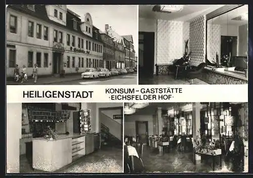 AK Heiligenstadt / Eichsfeld, Konsum Gaststätte Eichsfelder Hof