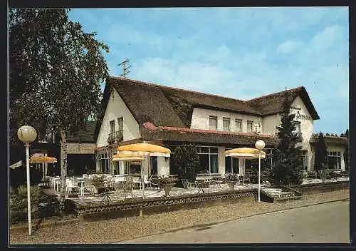 AK Beveren, Das Motel im Gentsestweg 280, mit Terrasse