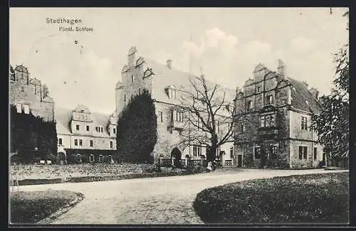 AK Stadthagen, Am Fürstl. Schloss