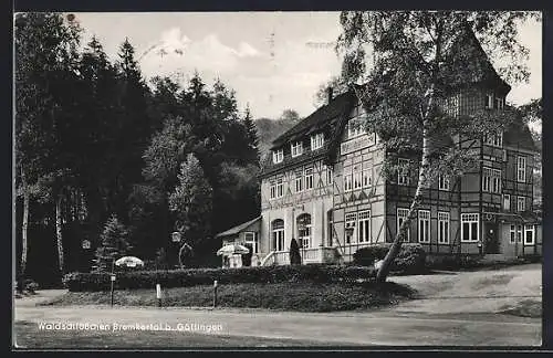 AK Gleichen-Bremke / Göttingen, Waldschlösschen Bremkertal