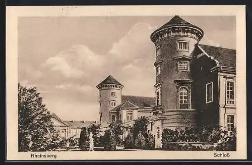 AK Rheinsberg, Schloss mit Anlagen
