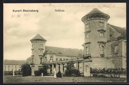 AK Rheinsberg / Mark, Beide Schlosstürme
