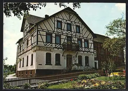 AK Hellental /Solling, Gasthaus Lönskrug von R. Timmermann