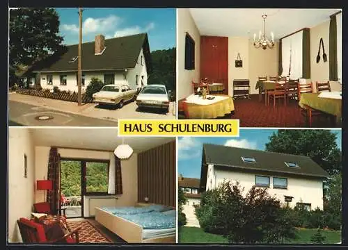 AK Neuhaus im Solling, Pension Haus Schulenburg, Hch.-Sohnrey-Strasse 44