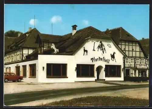 AK Lauenförde /Weser, Gasthaus Pferdestall