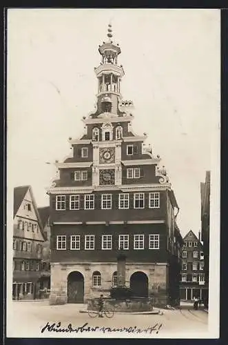 AK Esslingen a. N., Das alte Rathaus