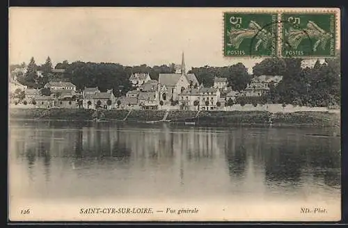 AK Saint-Cyr-sur-Loire, Vue generale