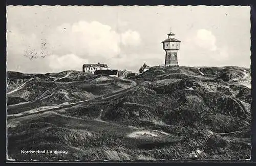 AK Langeoog, Dünen mit Turm