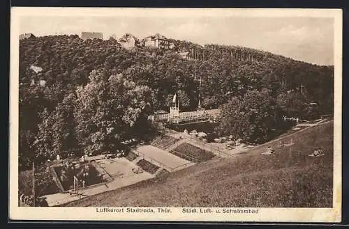 AK Stadtroda i. Thür., Städt. Luft- und Schwimmbad