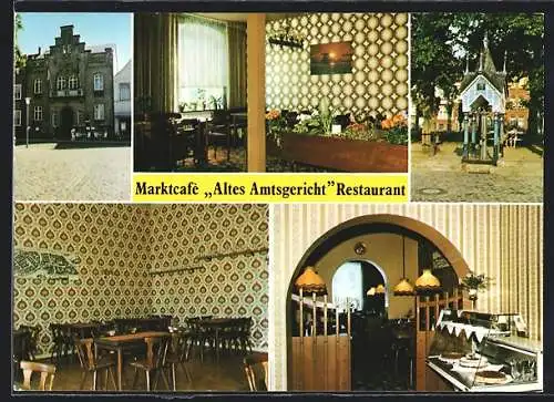 AK Friedrichstadt, Marktcafe Altes Amtsgericht, Restaurant, Markt 12, Inh. Uwe Hass