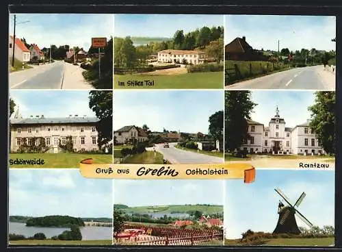 AK Grebin, Im Stillen Tal, Schönweide, Rantzau