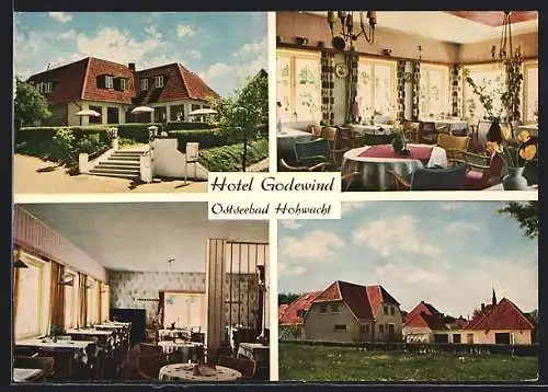 AK Hohwacht, Hotel Godewind, Bes. Helmut Schuschies