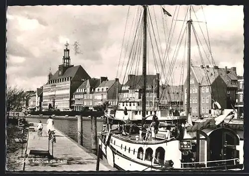 AK Emden / Ostfriesland, Rathaus am Delft