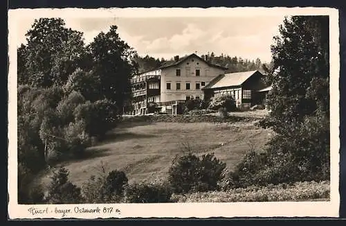 AK Rusel, Blick auf das Sanatorium