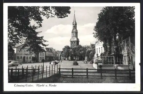 AK Tönning /Eider, Markt und Kirche