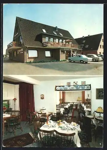 AK Büsum /Nordsee, Restaurant-Ferienhaus Haus Seeadler H. Wedemeier, Seeschwalbenweg 1