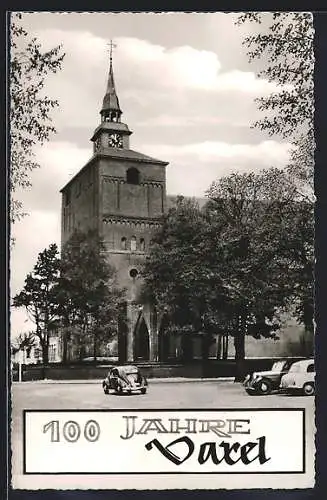 AK Varel / Oldenburg, Blick zur Kirche