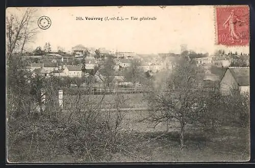 AK Vouvray /I.-et-L., Vue générale