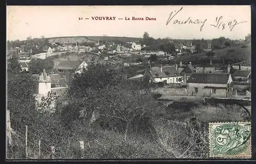 AK Vouvray /I.-et-L., La Bonne Dame