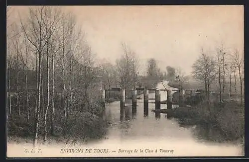 AK Vouvray /Tours, Barrage de la Cisse