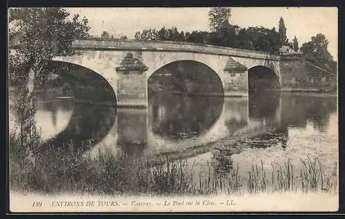 AK Vouvray /Tours, Le Pont sur la Cisse