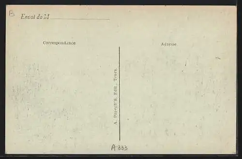 AK Vouvray /I.-et-L., Vue générale, coté Ouest