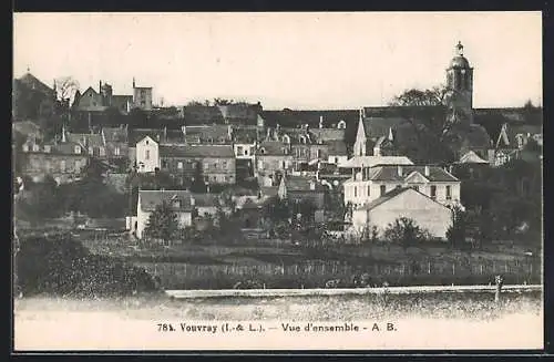 AK Vouvray /I.-et-L., Vue d`ensemble