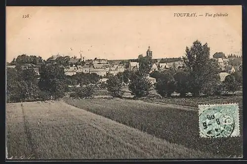 AK Vouvray /I.-et-L., Vue générale