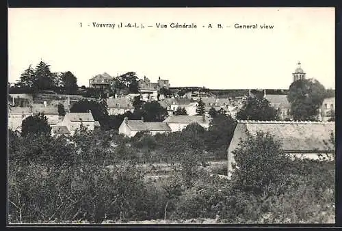 AK Vouvray /I.-et-L., Vue générale