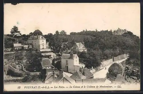 AK Vouvray, Les Patys, Le Coteau et le Chateau de Montcontour