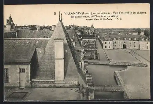 AK Villandry /I.-et-L., Le Chateau, vue d`ensemble