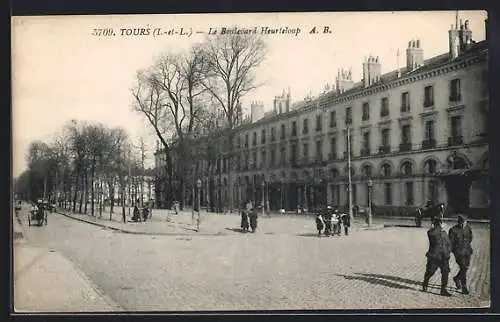 AK Tours /I.-et-L., Le Boulevard Heurteloup