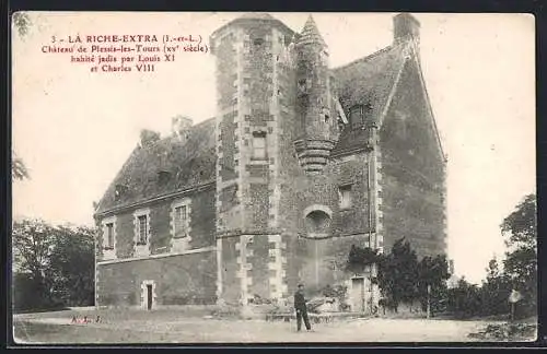 AK La Riche-Extra /I.-et-L., Château de Plessis-les-Tours