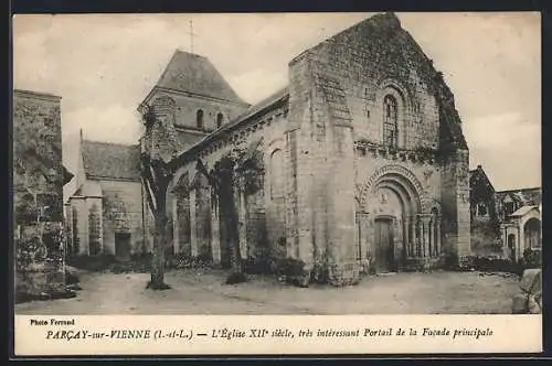 AK Parcay-sur-Vienne, L`Eglise XIIe siècle