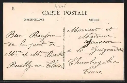 AK Preuilly-sur-Claise, Vue Générale