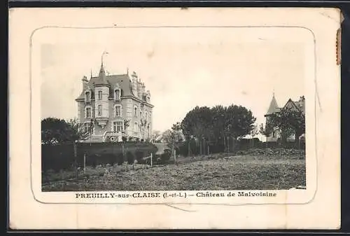 AK Preuilly-sur-Claise, Château de Malvoisine