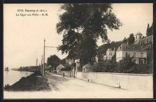 AK Rochecorbon, Le quai vers Vouvray