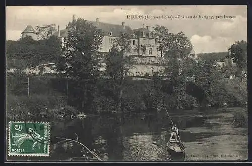 AK Izeures /I.-et-L., Château de Marigny