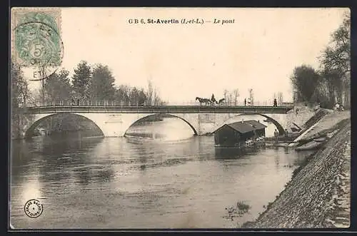 AK St-Avertin /I.-et-L., Le pont