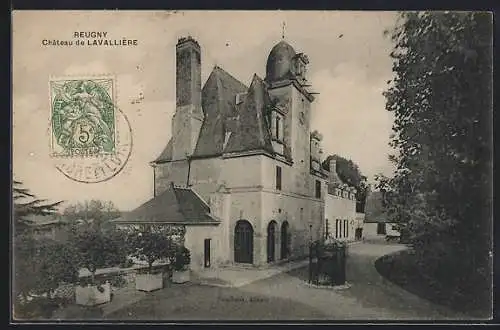 AK Reugny, Château de Lavallière